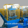 Cañería de la lluvia máquina de formación en frío / canal de acero línea de producción de fabricación de frío